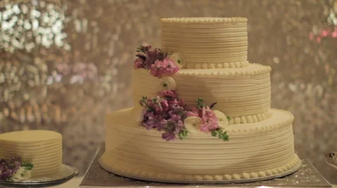 Wedding Cake (Seamless) Stock Footage 49012322