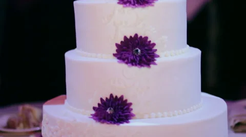 Wedding Cake Tilt Up Stock Footage 51674483