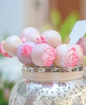 Wedding cakepop Stock Photos