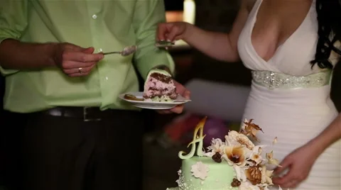 Wedding cakes Stock Footage 47139623