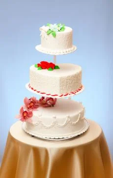 Wedding cakes models Stock-Fotos