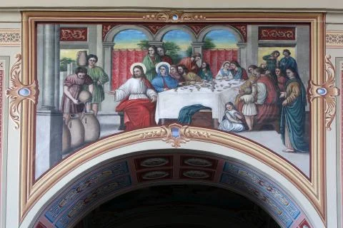 The Wedding at Cana Stock Photos