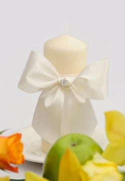 Wedding candle Stock Photos