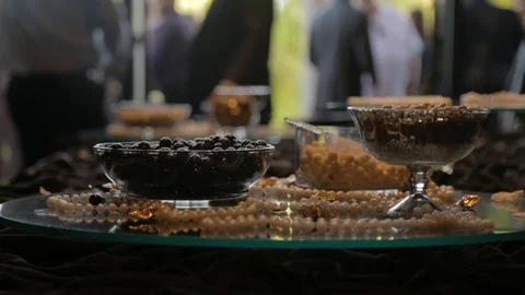 Wedding Candy Bar Stock Footage 112214187