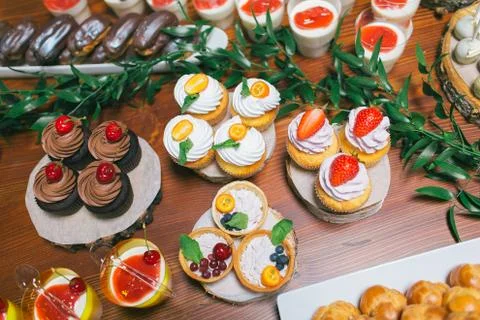 Wedding candy bar 写真素材