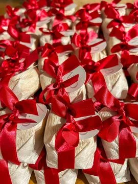 Wedding candy packages Stock Photos