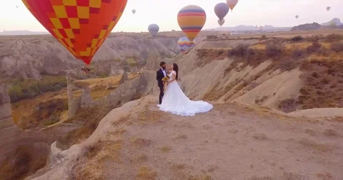 Wedding in Cappadocia. Video stock 96750607