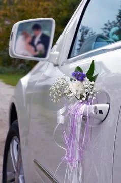 Wedding car Stock Photos