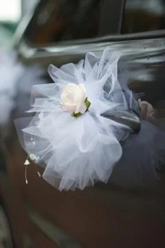 Wedding car Foto stock