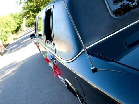 Wedding car Stock Photos