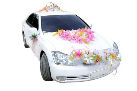 Wedding car Stock Photos