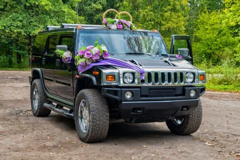 Wedding car Stock Photos