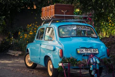 Wedding car Фото