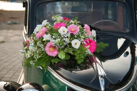 Wedding car Stock Photos