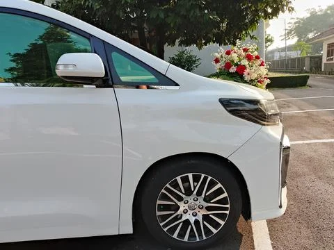 Wedding car Stock Photos