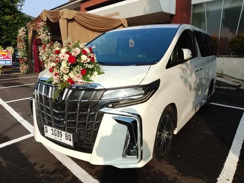 Wedding car Stock Photos