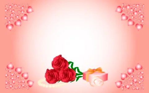 Wedding card Stock Illustration