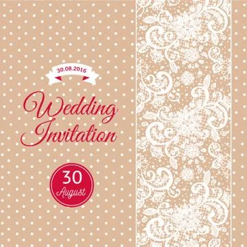 Wedding card template 스톡 일러스트