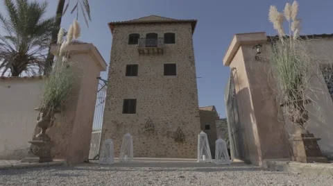Wedding Castle dolly shot Video stock 43105480