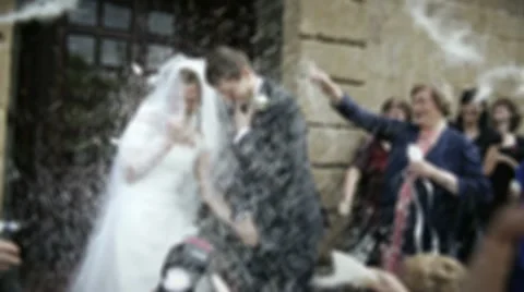 Wedding celebration Stock Footage