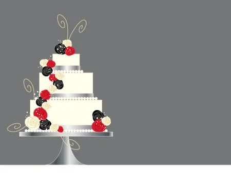 Wedding celebration Illustrazione stock