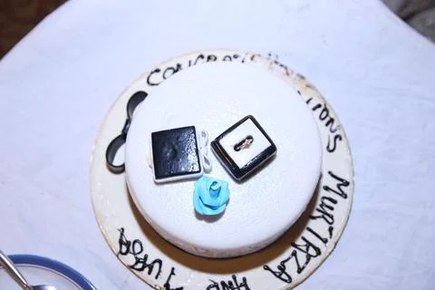 Wedding Ceremony Cake Foto stock
