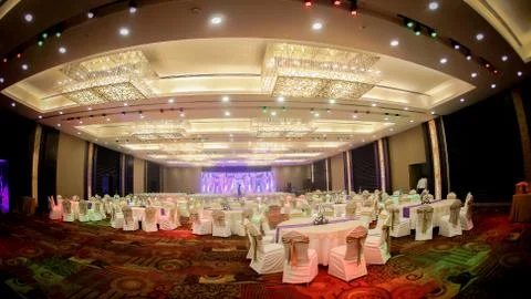 Wedding Ceremony Decorations Stock Photos