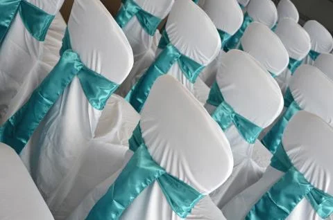 Wedding chairs Stock Photos