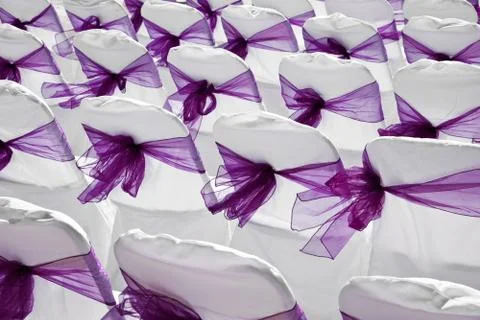 Wedding Chairs Stock Photos