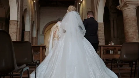 Wedding In The Church. Stock-Footage 104874729