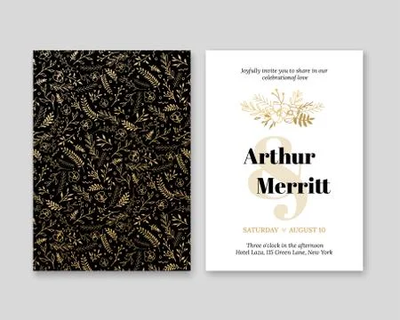 Wedding Collection Vector set Stock Illustration