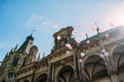 Wedding in Cologne Germany Foto stock