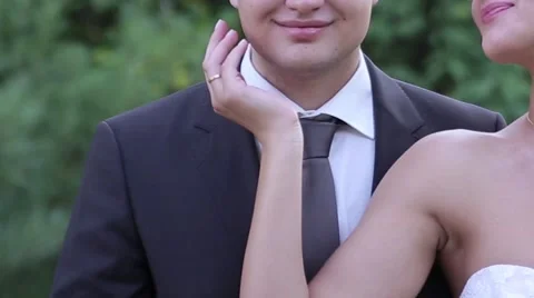 Wedding couple Stock Footage 54437621