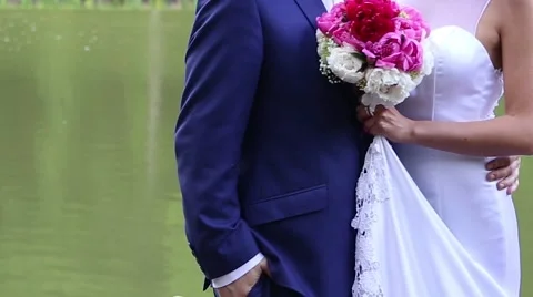 Wedding couple Stock Footage 54437697