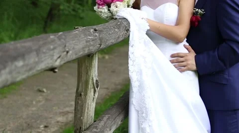 Wedding couple Stock Footage 54437699