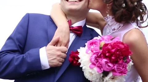 Wedding couple Stockbeeldmateriaal 54437712