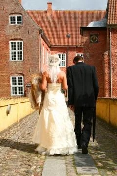 Wedding couple Stock Photos