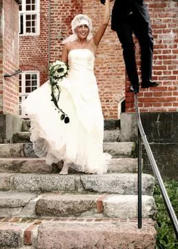 Wedding couple Stock Photos