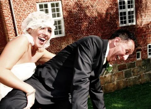Wedding couple Stock Photos