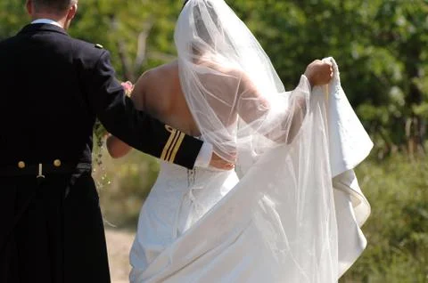 Wedding couple Stock Photos