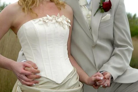 Wedding couple Stock Photos