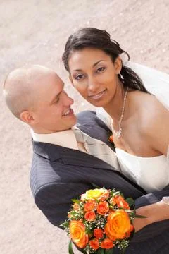 Wedding couple Stock Photos