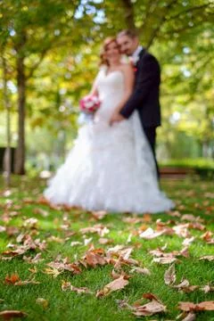 Wedding couple Stock Photos