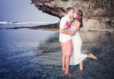 Wedding couple Stock Photos