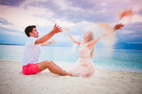 Wedding couple Foto stock