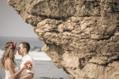 Wedding couple Foto stock