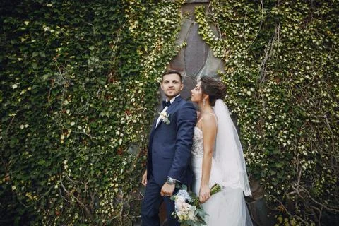 Wedding couple Foto stock