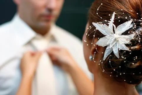 Wedding couple Stock Photos
