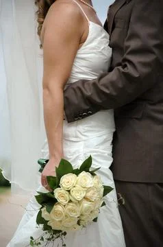 Wedding couple Stock Photos