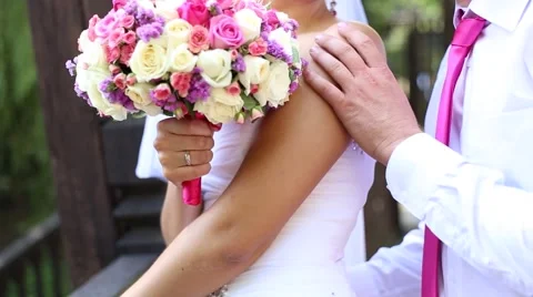 Wedding couple2 Stock Footage 45833628